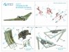 Quinta Studio QD32237 Horten Ho 229 3D-Printed coloured Interior on decal paper (Zoukei Mura) 1/32